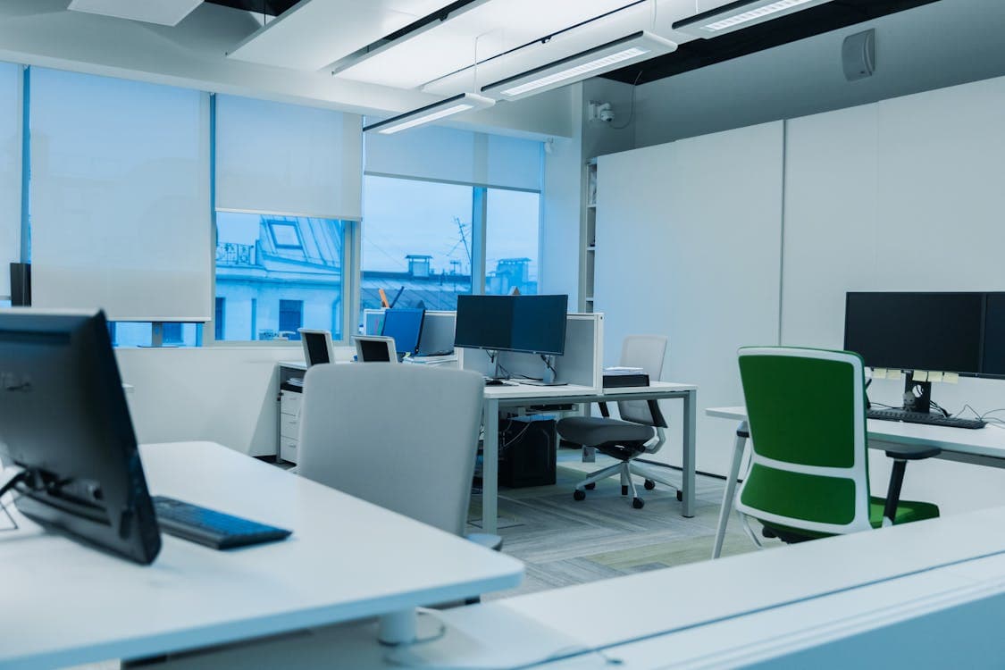 Commercial office interior