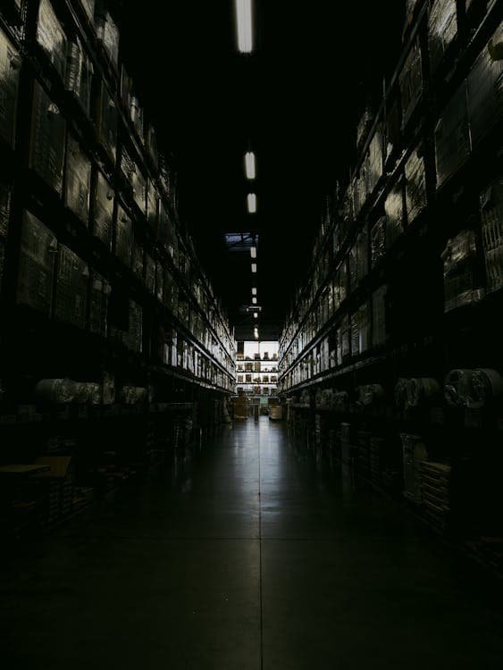 Warehouse build-out interior