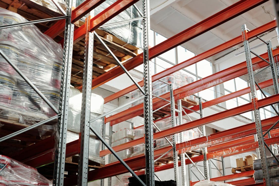 Distribution warehouse interior
